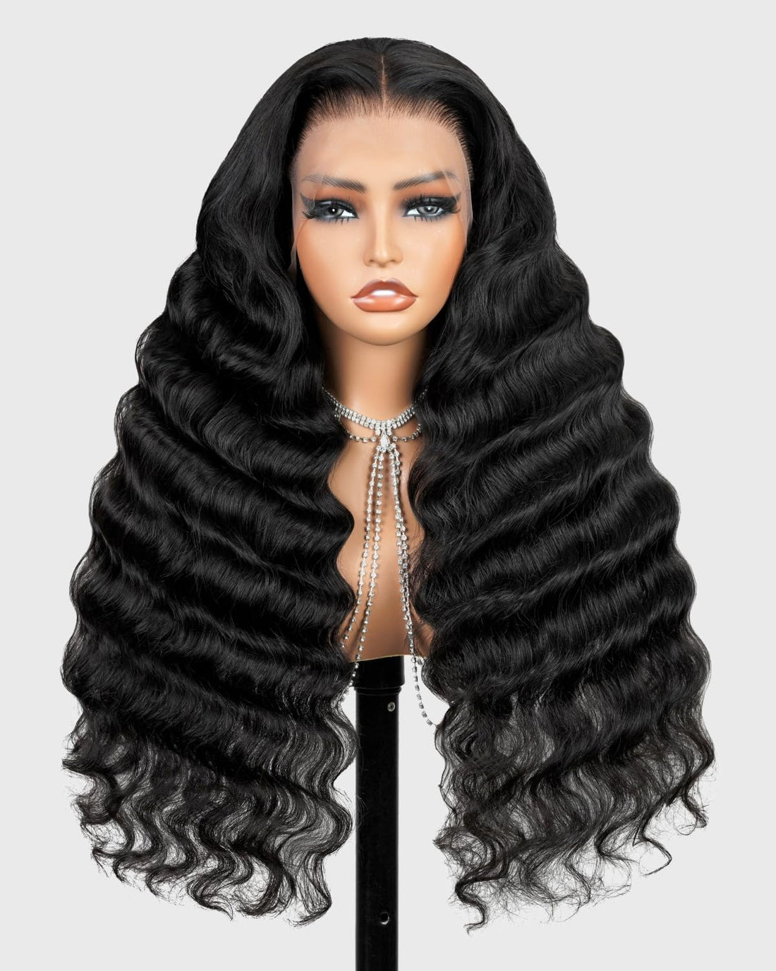 Deep Wave Frontal Wig 28 inch