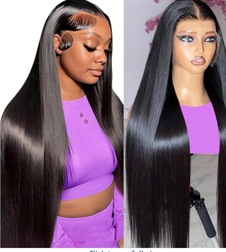 Bone Straight Frontal Wig 30 inch